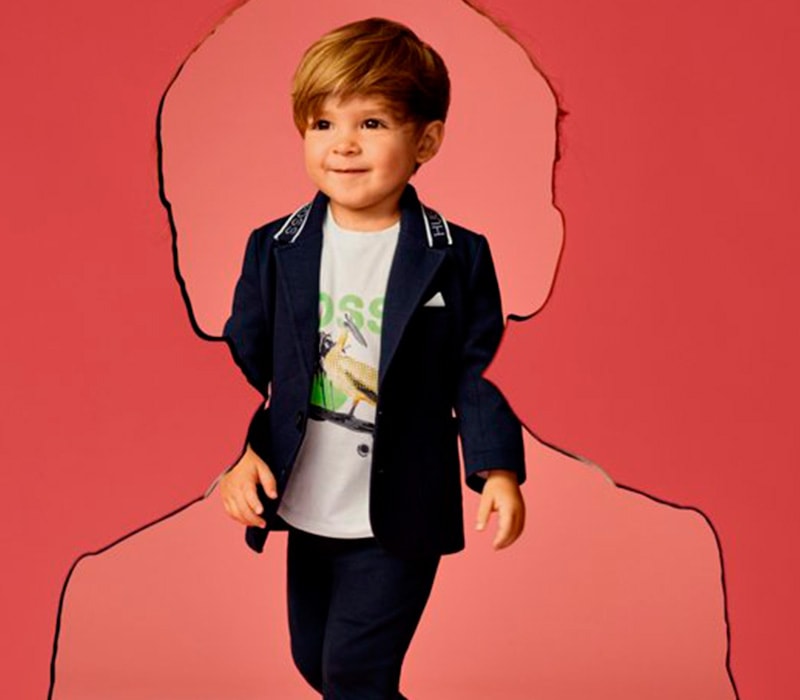 hugo boss kids wear